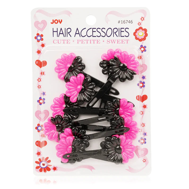 Joy daisy Barrettes Two Toned Daisy