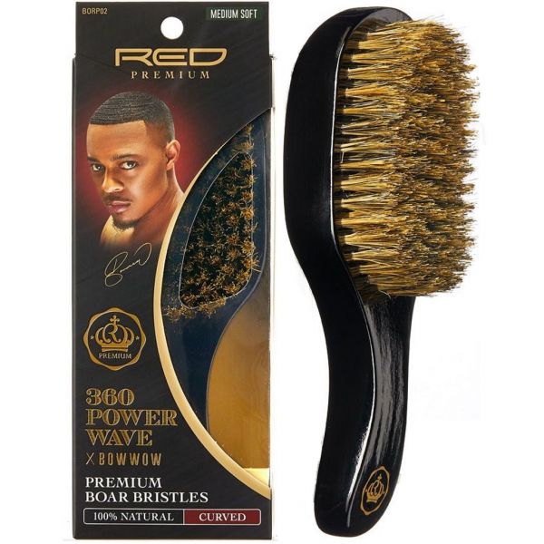 KISS RPM Medium Soft Power Wave Club Boar Brush