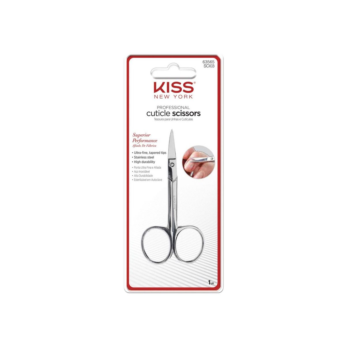 KISS New York Cuticle & Nail Scissors (SCI03)