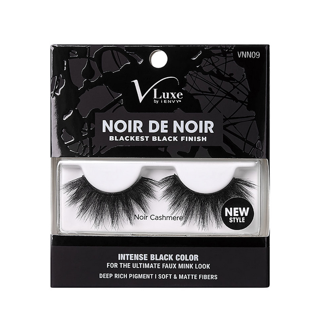 V LUXE BLACKEST BLACK FINISH EYELASHES