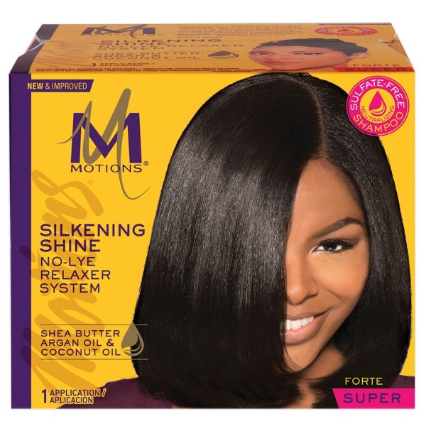 MOTIONS SILKENING SHINE NO-LYE RELAXER KIT SUPER