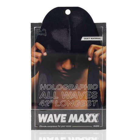 Mr. Durag Black Nuwave-X Silky Durag - #4390