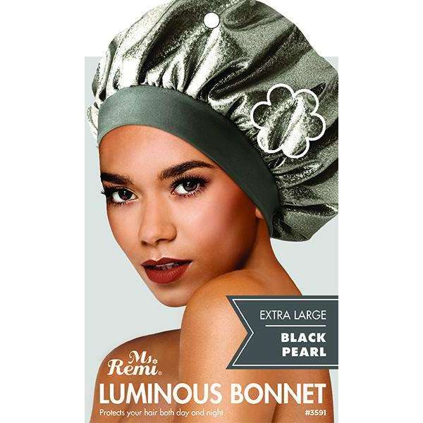 MS. REMI LUMINOUS BLACK PEARL BONNET