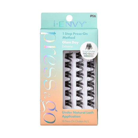 I-Envy Press & Go Press-On Eyelash Clusters Glam Day Collection