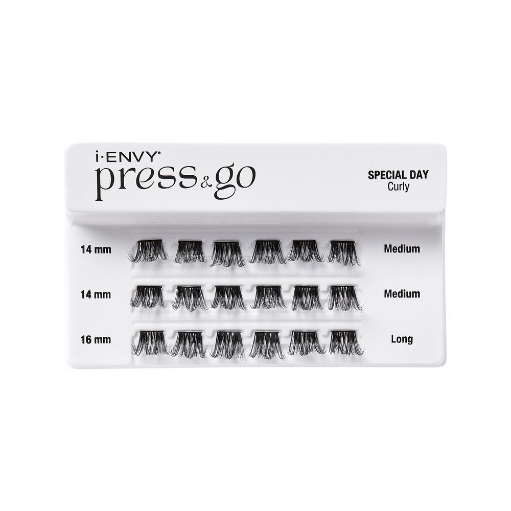 I-Envy Press & Go Press-On Eyelash Clusters Special Day Collection