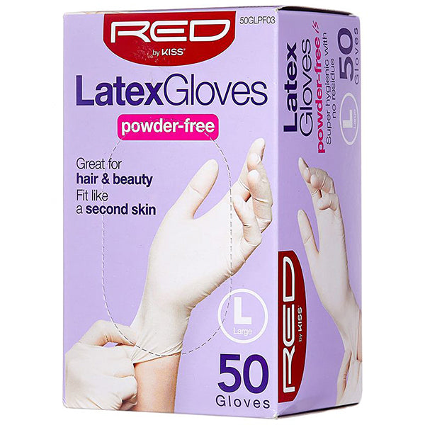 KISS Powder-Free Latex Gloves
