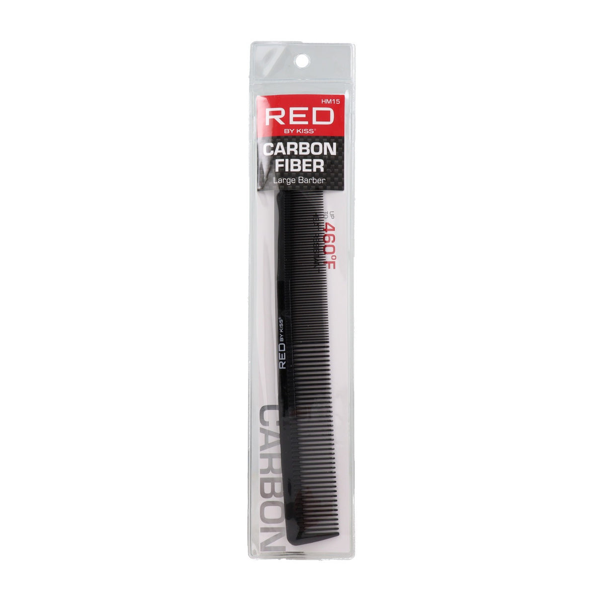 RED BY KISS Carbon Large Comb
