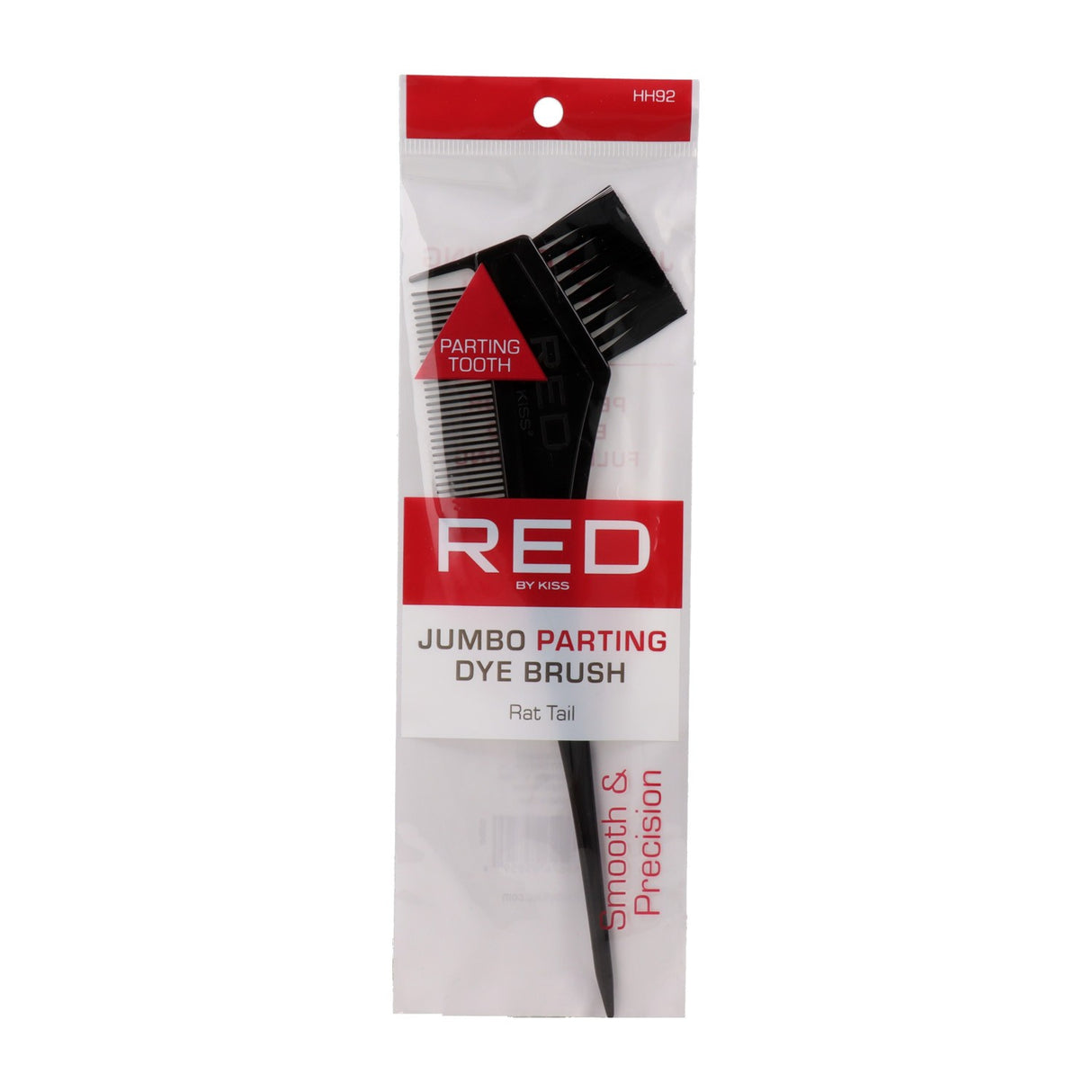 RED BY KISS Parting Dye Rattail Brush