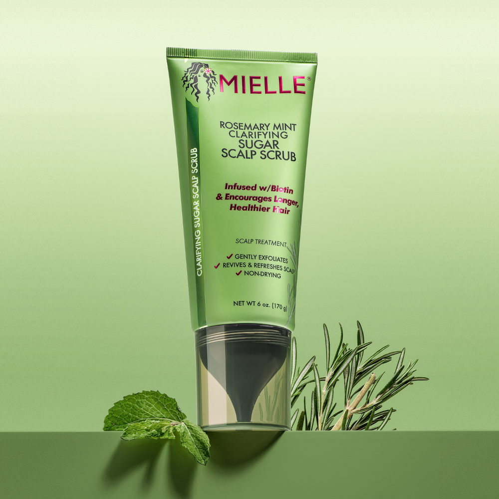 Mielle Rosemary Mint Sugar Scrub Revitalize Your Scalp