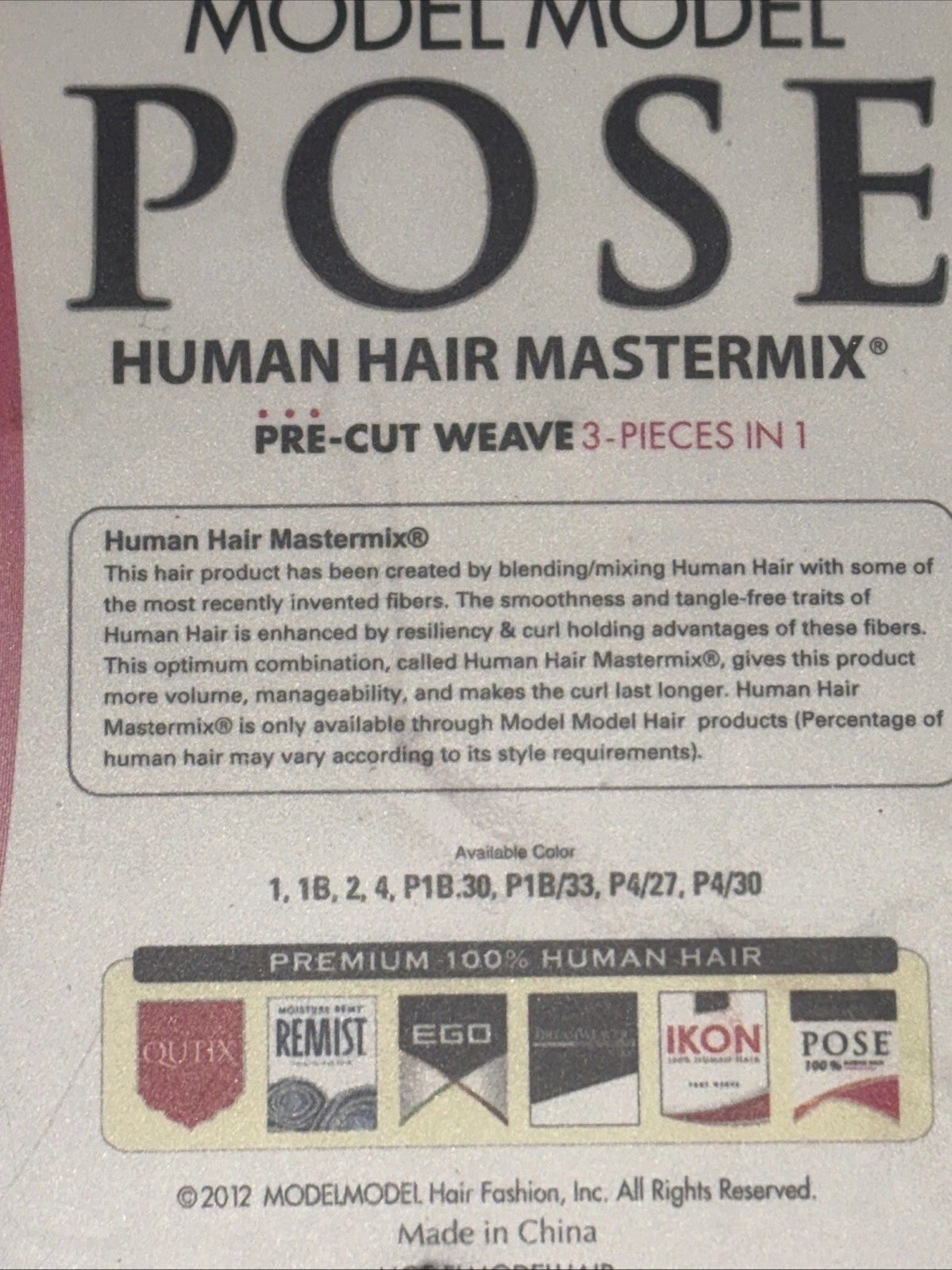 Model Model Pose Pre-Cut Weave PINK ROLL 3-Pack