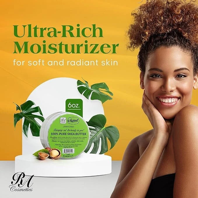 RA Cosmetics Hydrating Shea Butter with Honey Peach 6 Oz