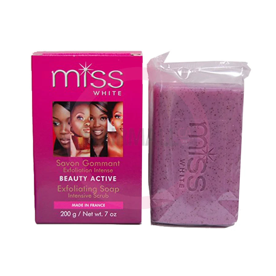 Miss White Fair & White Beauty Active Exfoliating Soap 7 oz