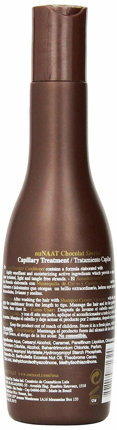 nuNAAT Chocolate Special Shake Chocolate Conditioner 8.6 oz