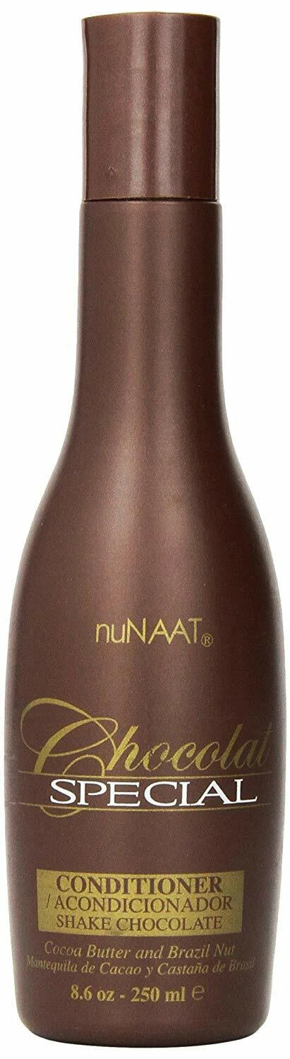 nuNAAT Chocolate Special Shake Chocolate Conditioner 8.6 oz