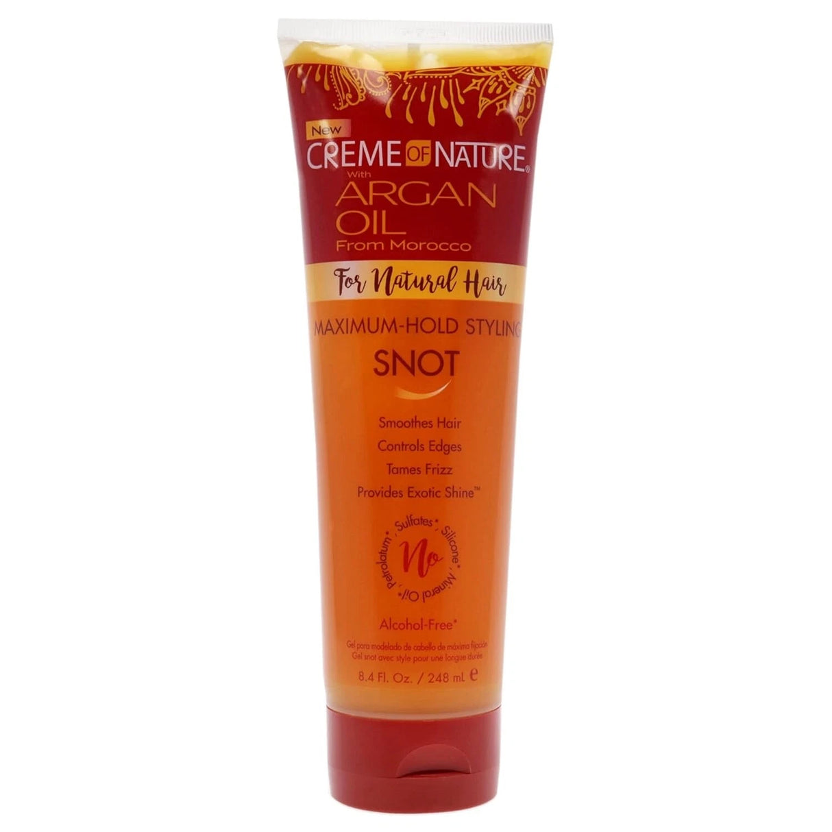 CREME OF NATURE ARGAN OIL FLEXIBLE STYLING SNOT