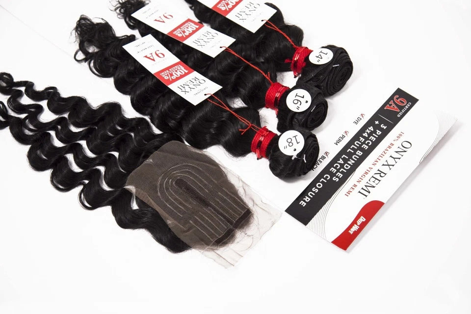 Onyx Remi 9A Brazilian Virgin Hair Bundle Set