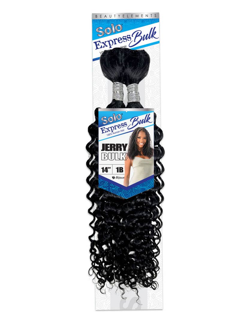 Bijoux Solo Express Jerry Curl Bulk Human Hair