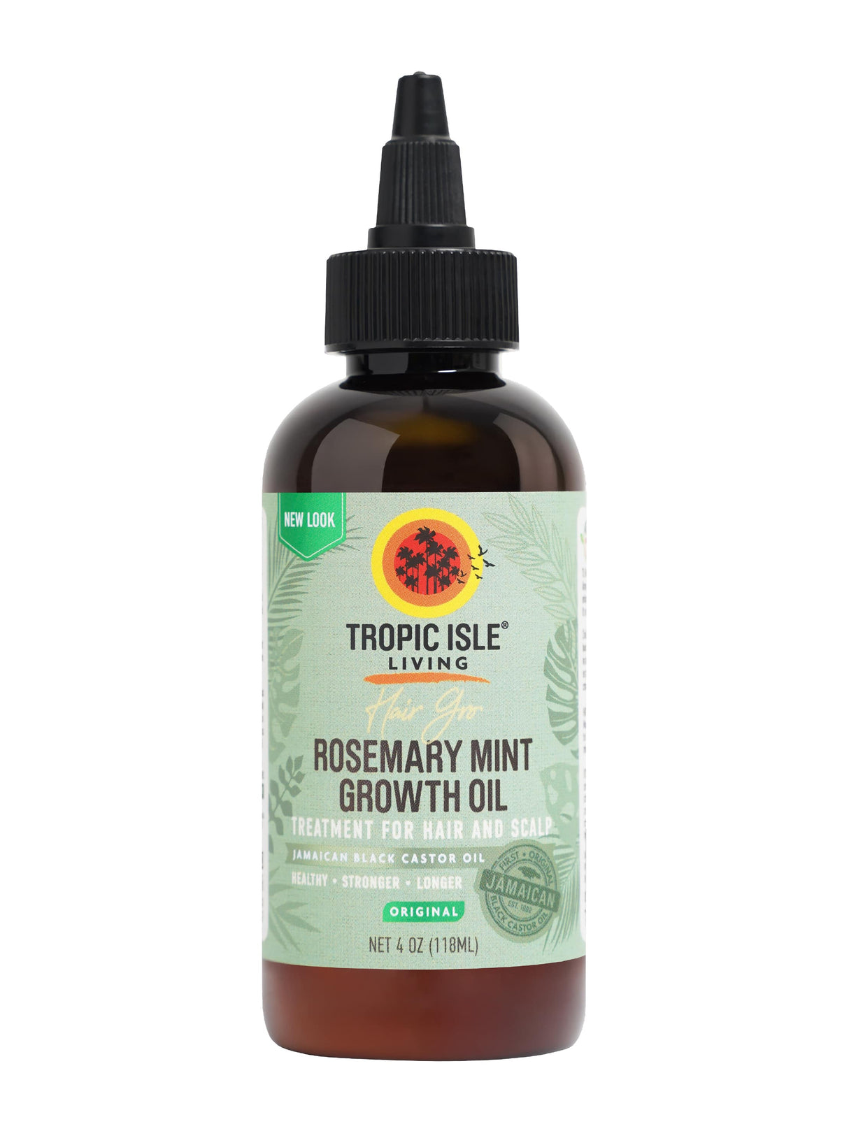 tropic isle red pimento hair growth oil 4oz-6