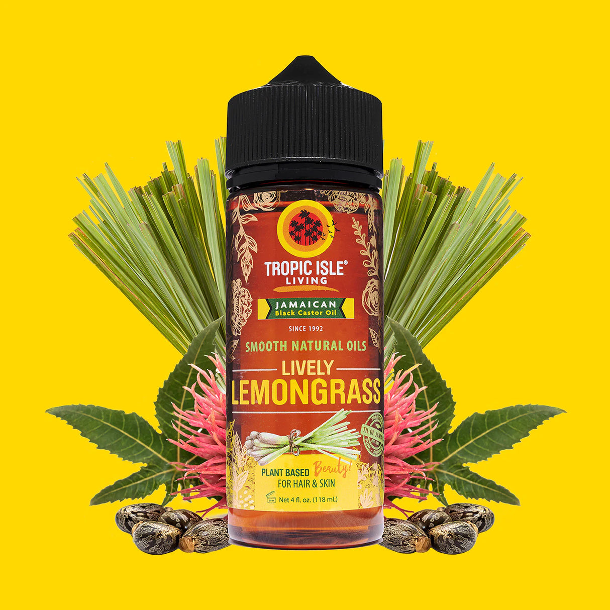 Tropic Isle Smooth Hair & Scalp Oil – 4oz