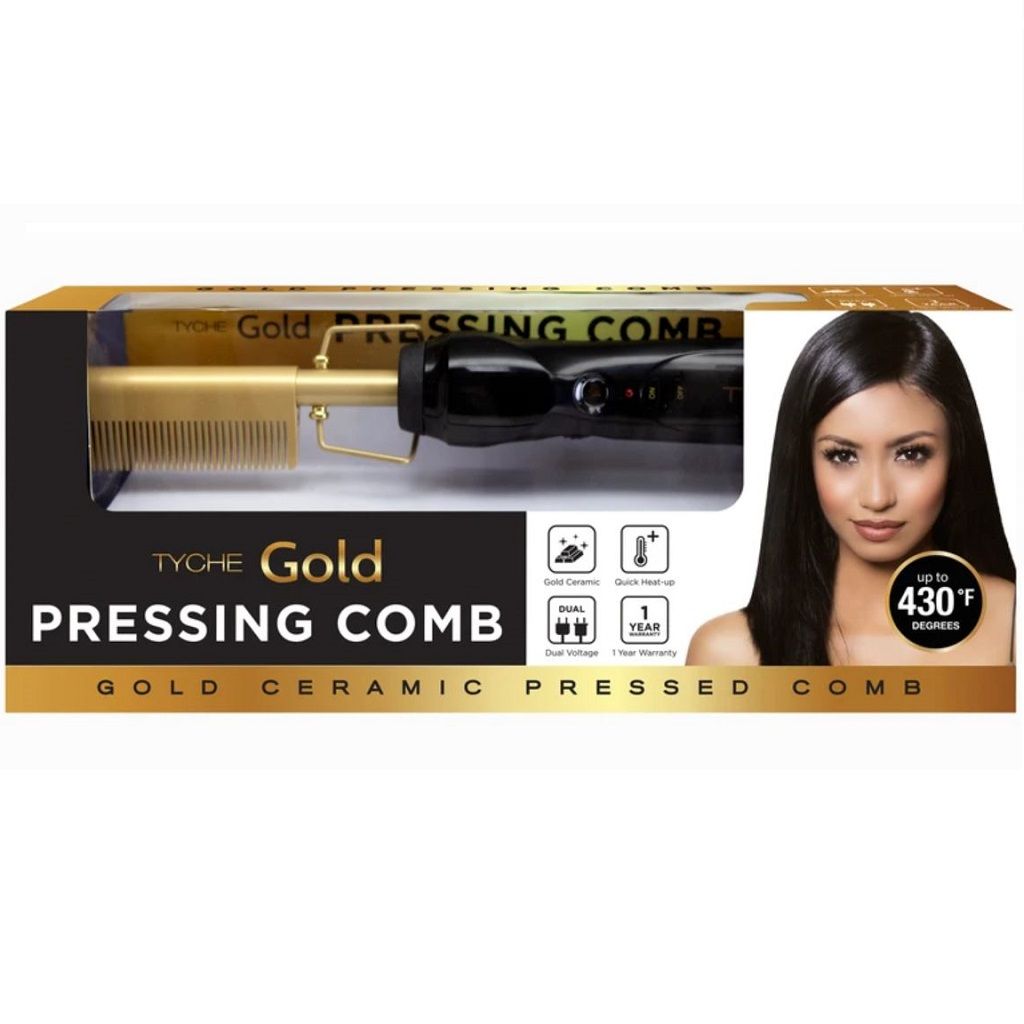 Tyche Gold Pressing Comb Regular