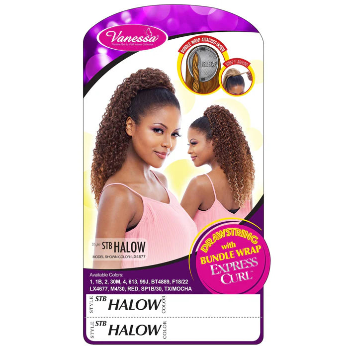 Vanessa STB HALOW Drawstring Ponytail