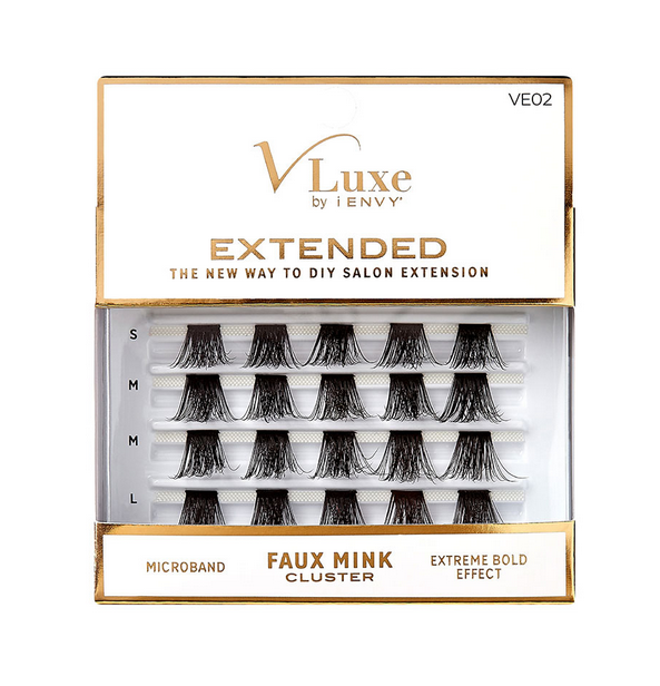 V Luxe By I-ENVY EXTENDED EYE LASHES (VE01–VE06)