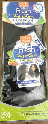 Model Model Wet & Wavy Bohemian Lace Front Wig