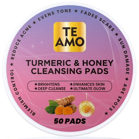 TE AMO Turmeric & lemon acid Skincare 50Pads