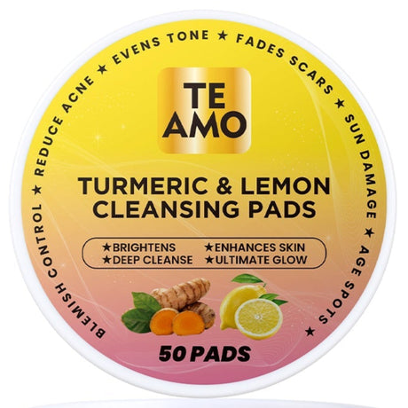 TE AMO Turmeric & lemon acid Skincare 50Pads