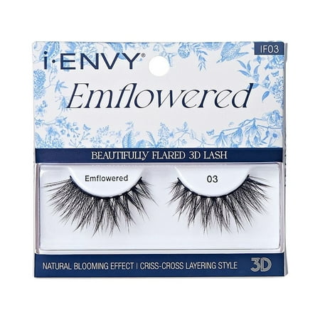 IEnvy Emflowered Beautifully Flared 3D Lashes