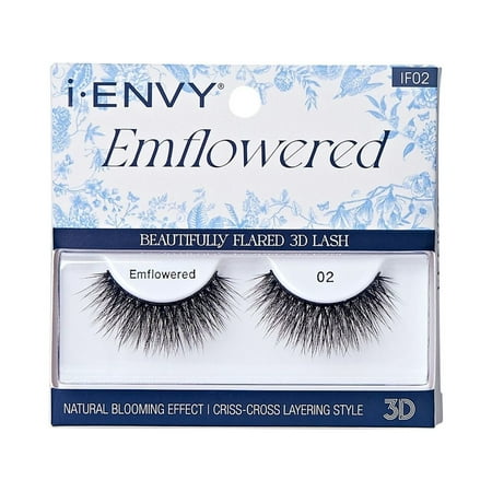 IEnvy Emflowered Beautifully Flared 3D Lashes