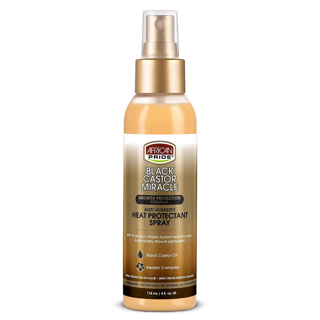 African Pride BCM Heat Protectant Spray 4 oz