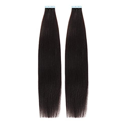 Janet Collection Natural Remy Human Straight Hair Tape in Extension