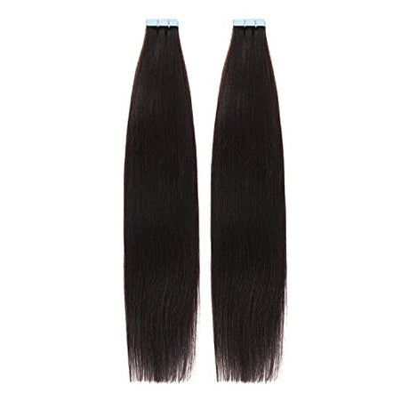 Janet Collection Natural Remy Human Straight Hair Tape in Extension