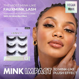 IEnvy 3-in-1 Lash Multipack 3D Mink-Like Vegan False Eyelashes