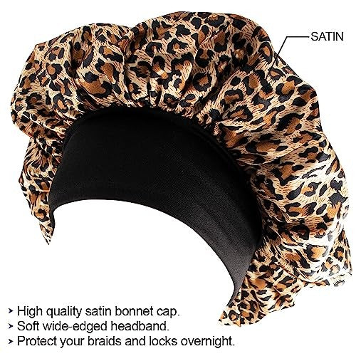 BEAUTY TOWN WIDE EDGE SATIN BONNET