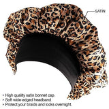 BEAUTY TOWN WIDE EDGE SATIN BONNET