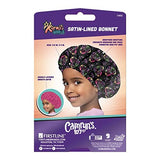 CAMRYN'S BFF KARMA'S WORLD WHITE HEARTS SATIN BONNET