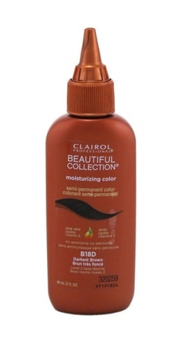 Clairol Beautiful Collection Darkest Brown 3oz