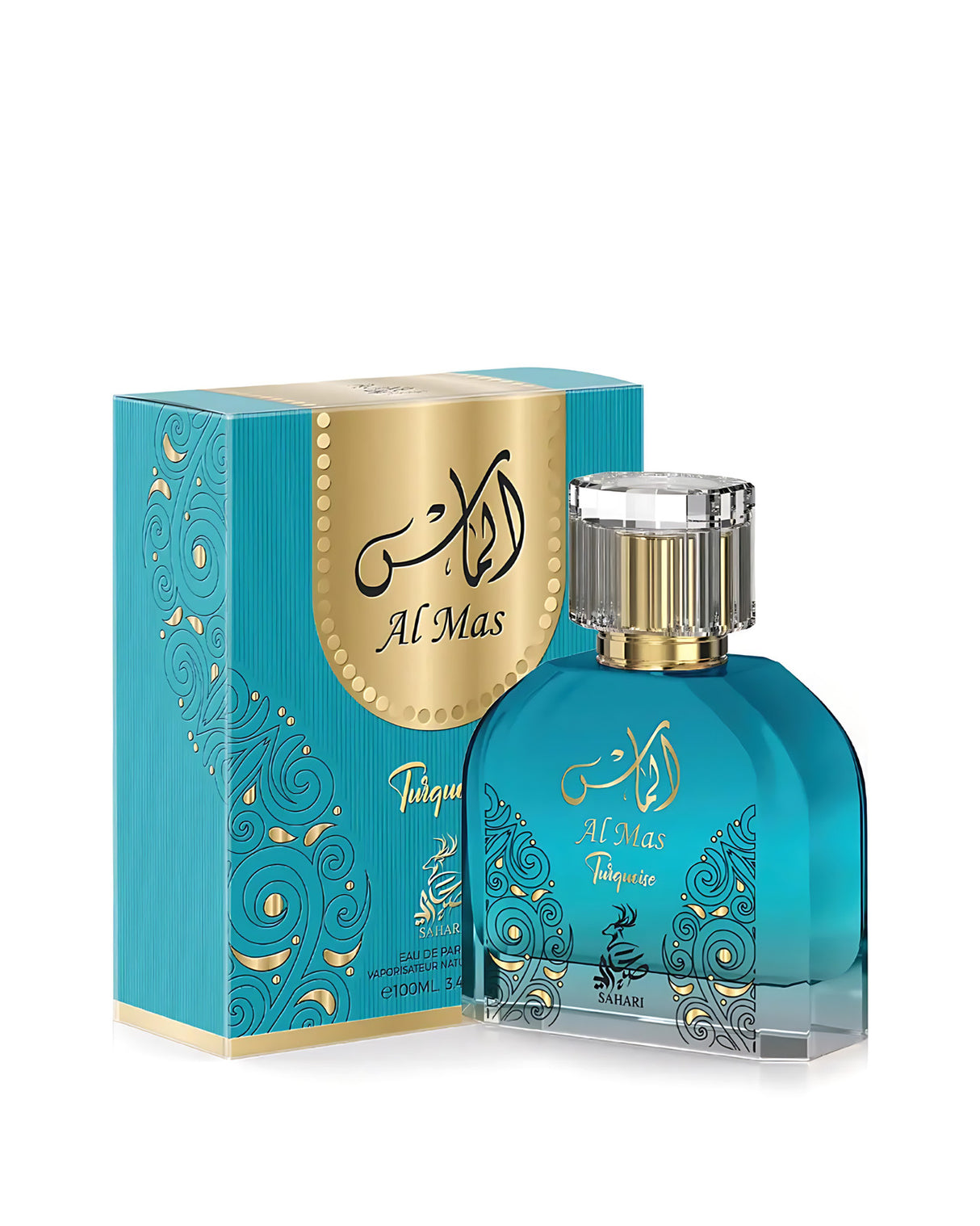 Sahari Perfums Al Mas Turquoise 3.4 oz Eau de Parfum