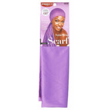 Red By Kiss Satin Wrap Scarf Purple HQ130