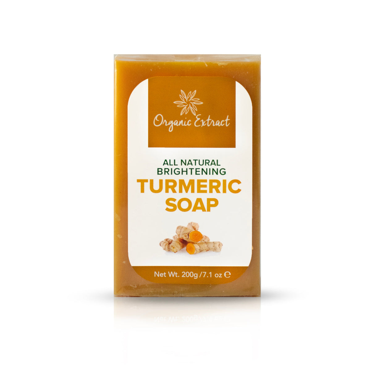 Organic Extract Turmeric Soap 200G