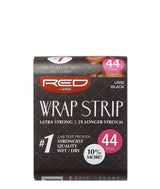 Red by Kiss Strong Stretch Wrap Strips Black 3.5 Inch 40 Count