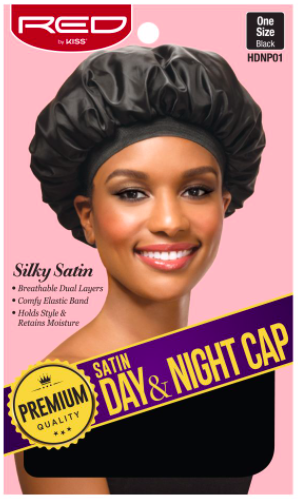 RED BY KISS Premium Quality Silky Satin Day & Night Cap