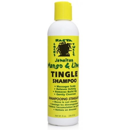 Jamaican Mango & Lime Tingle Shampoo Stimulates & Massages Scalp