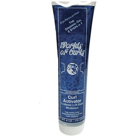 Worlds of Curls Curl Activator Conditioner Oil Sheen 6 oz
