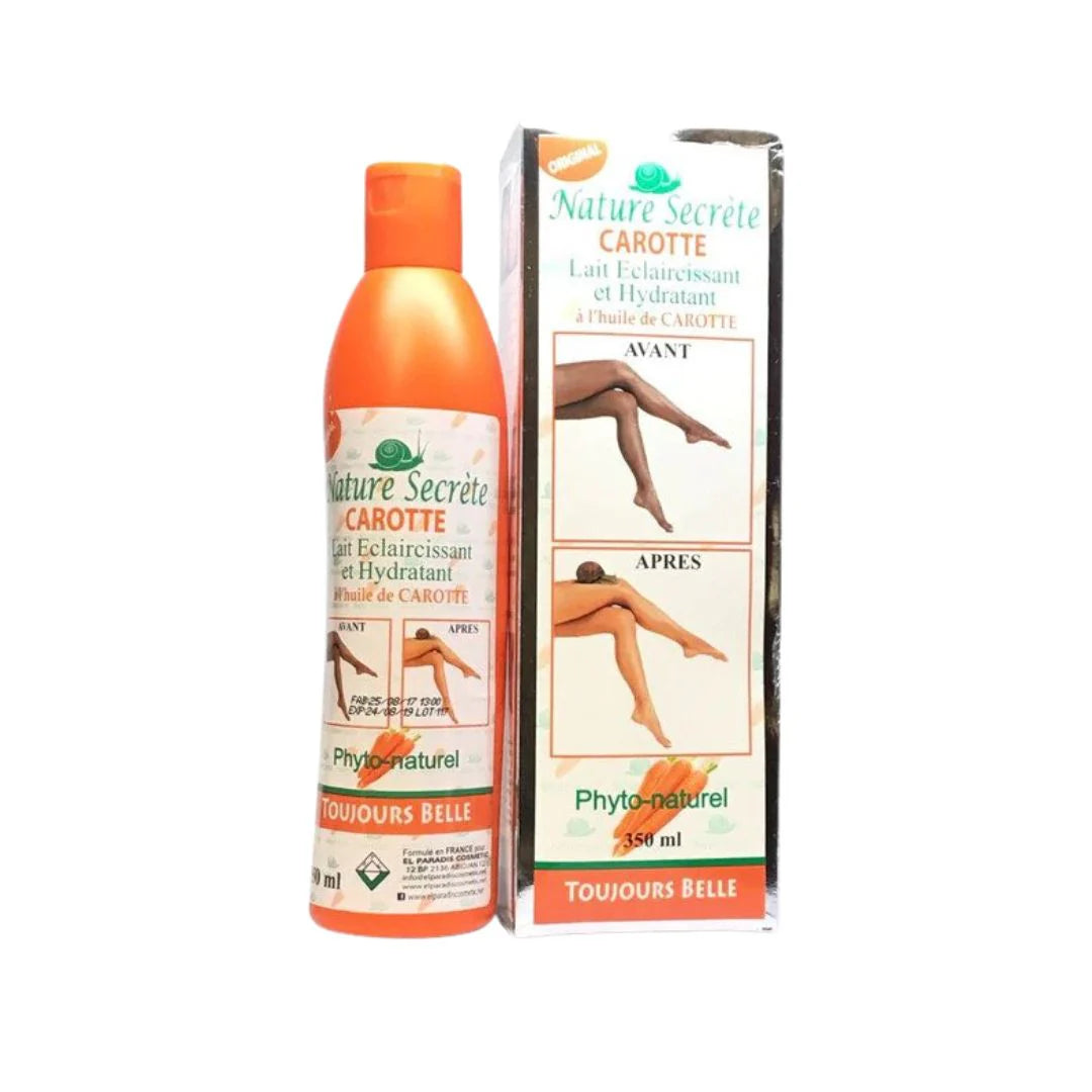 Nature Secrete Lotion with Carrot Oil 350g