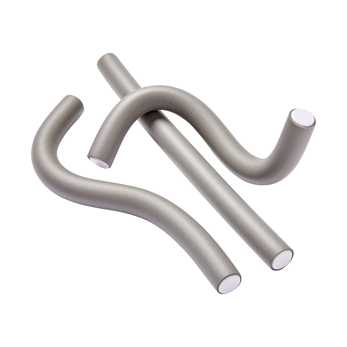 Red by Kiss Flexi Rods 10 Inch 6‑Pc Pack Gray HRF17