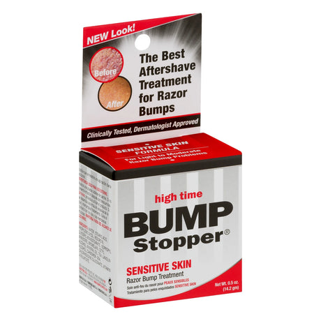 High Time Bump Stopper Sensitive Skin Razor Bump Treatment 0.5 oz