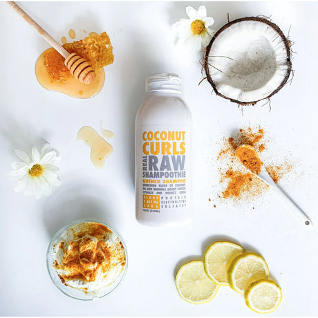 Real Raw Shampoothie Coconut Curls Shampoo 12 oz